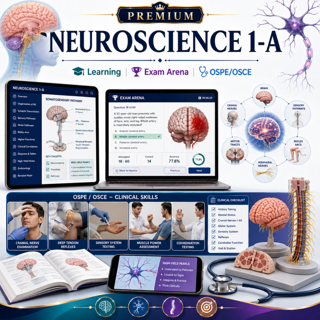 Neurosciences-1A Premium — Year 2 MBBS