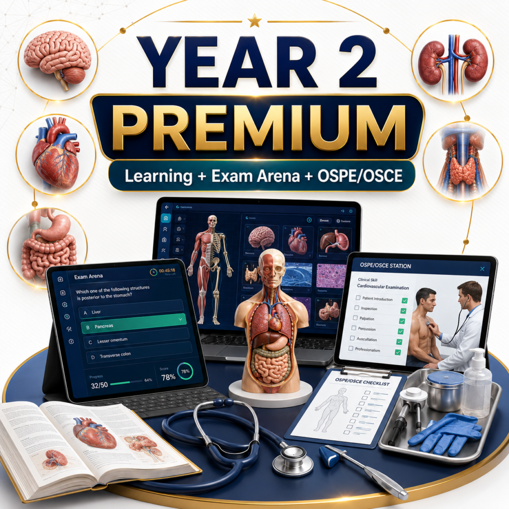 Year 2 MBBS — Premium Plan
