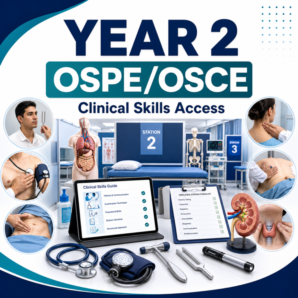 Year 2 MBBS — OSPE/OSCE Clinical Skills