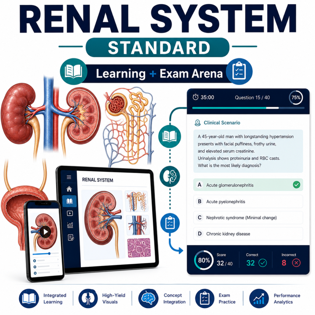 Renal Standard — Year 2 MBBS