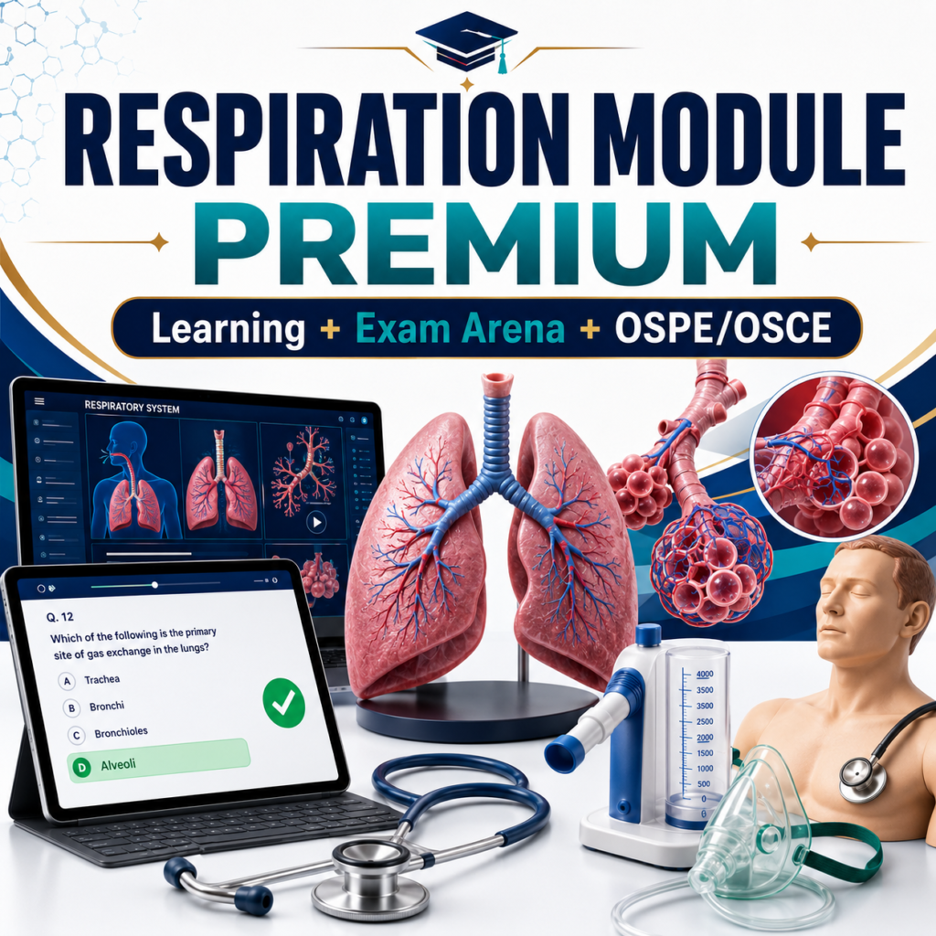 Respiratory Premium — Year 1 MBBS