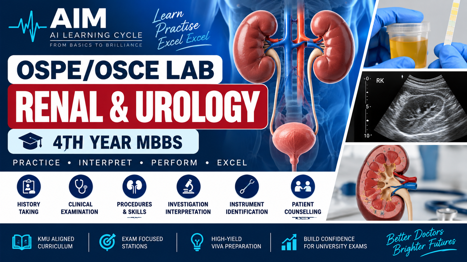 AIM OSPE/OSCE Lab — Renal & Urology Module | 4th Year MBBS