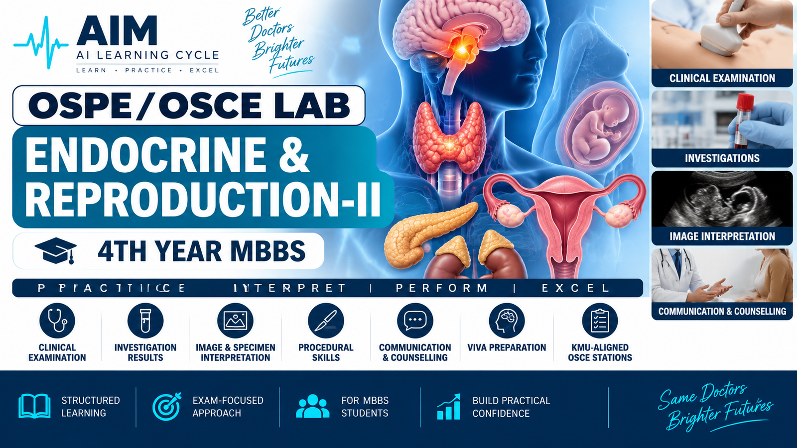 AIM OSPE/OSCE Lab — Endocrine & Reproduction-II Module | 4th Year MBBS