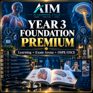 Year 3 MBBS — Foundation Module — Premium Plan